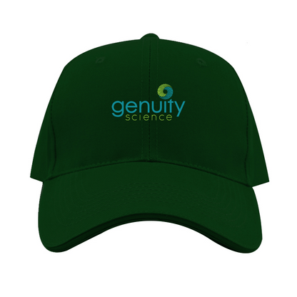 Genuity Science Logo  Dad Baseball Cap Hat