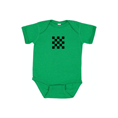 Checker Motors Corporation Logo Baby Romper Onesie