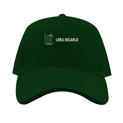 Lora Dicarlo  Logo Dad Baseball Cap Hat