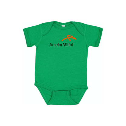 Arcelormittal Logo Baby Onesie Romper