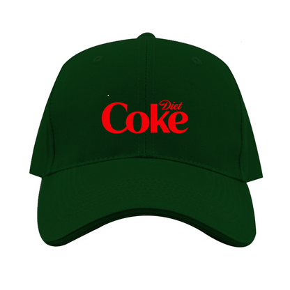 Diet Coke Logo  Dad Baseball Cap Hat