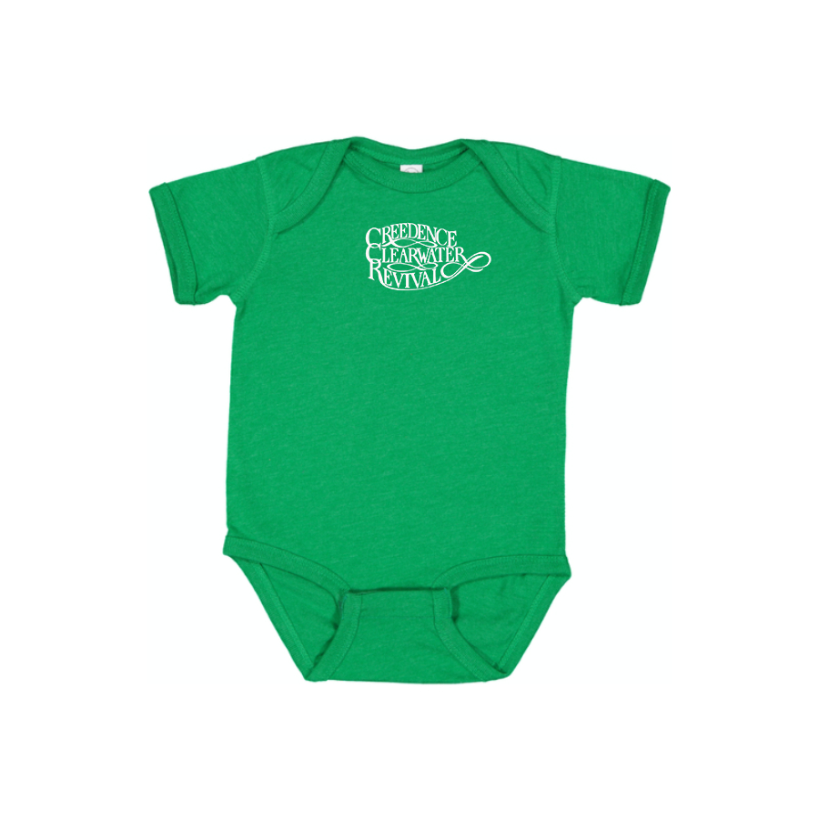 Creedence Clearwater Revival Logo Baby Onesie Romper