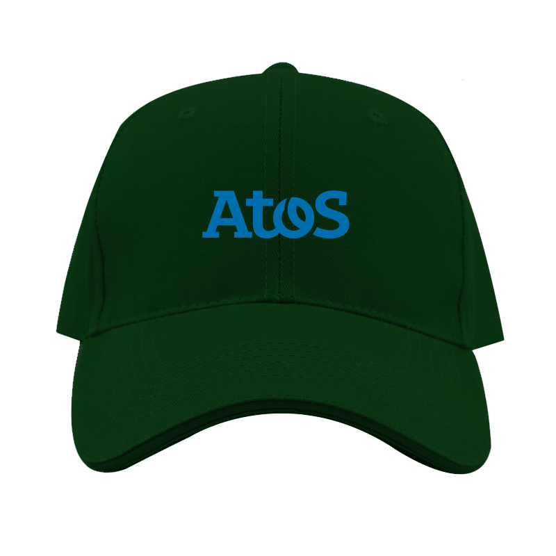 Atos Logo  Dad Baseball Cap Hat