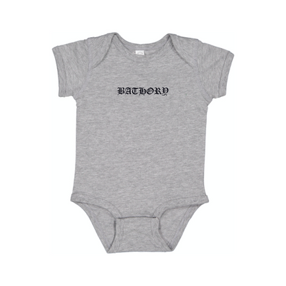 Bathory Logo Baby Onesie Romper