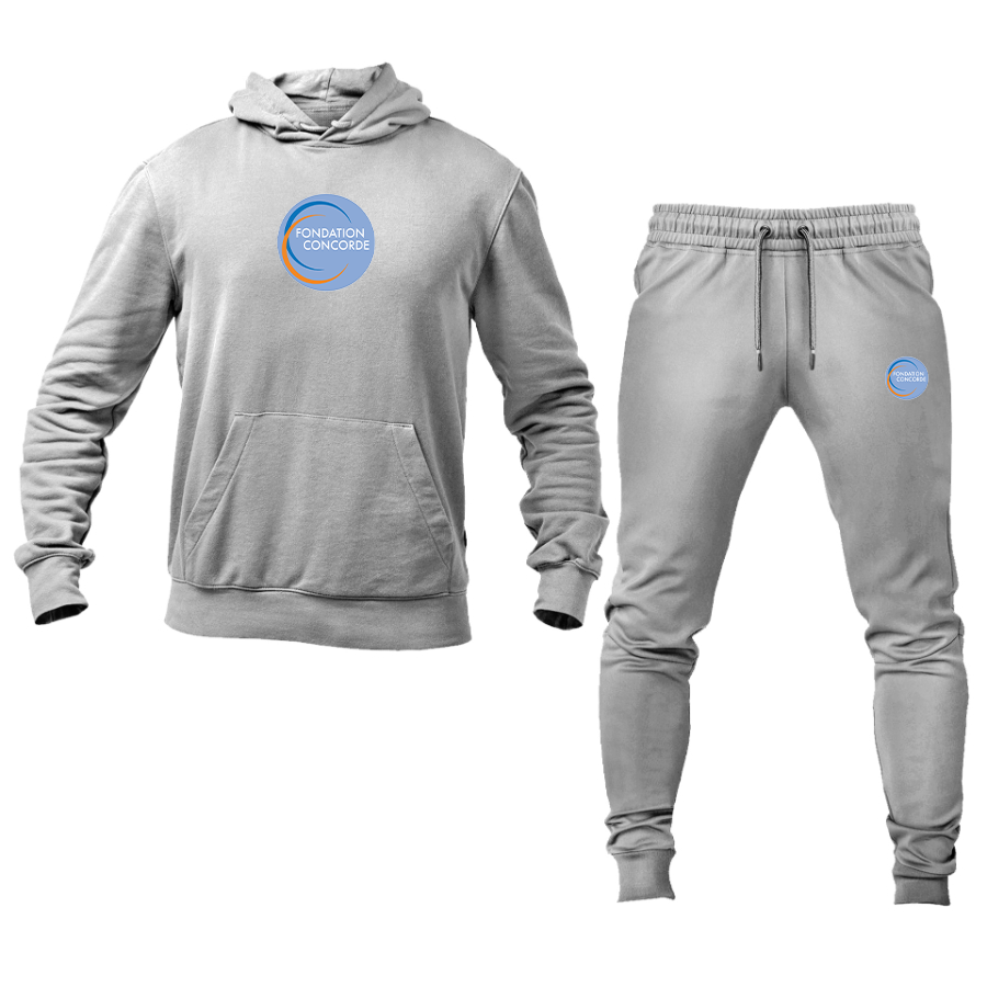 Men's Fondation Concorde Logo Hoodie Joggers Set