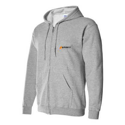 Men's SUNSKY Logo Zipper Hoodie