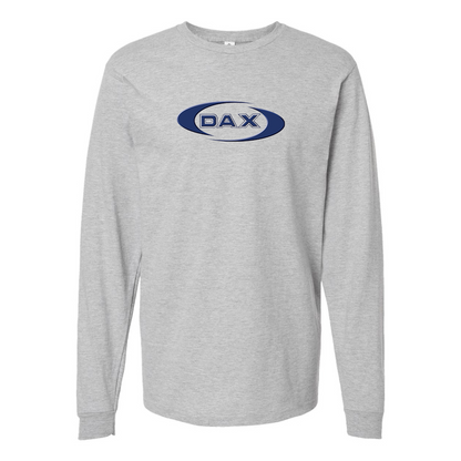 Men's Dax Cars Logo Cotton Long Sleeve T-Shirt