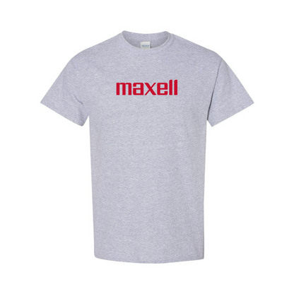 Men's Maxell Logo Cotton T-Shirt