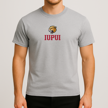 Men's IUPUI Jaguars Logo Cotton T-Shirt
