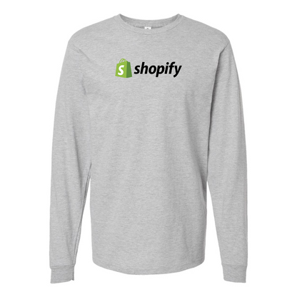 Youth Shopify Logo Long sleeves