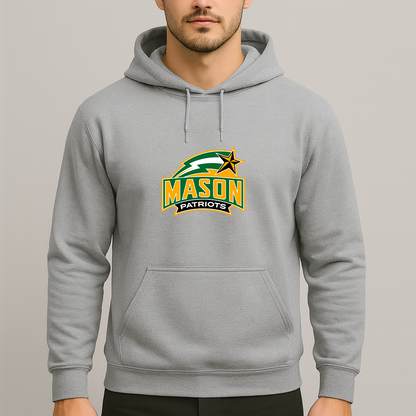 Men's George Mason Patriots Logo Pullover Hoodie