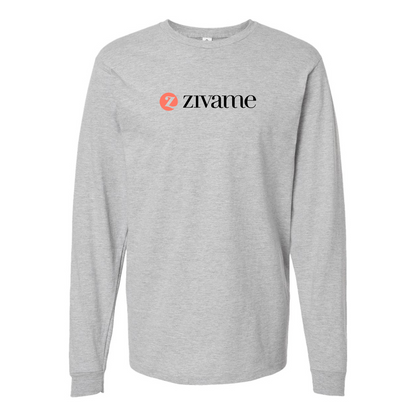 Men's Zivame Logo Cotton Long Sleeve T-Shirt