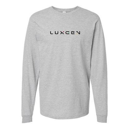 Men's Luxgen Logo Cotton Long Sleeve T-Shirt