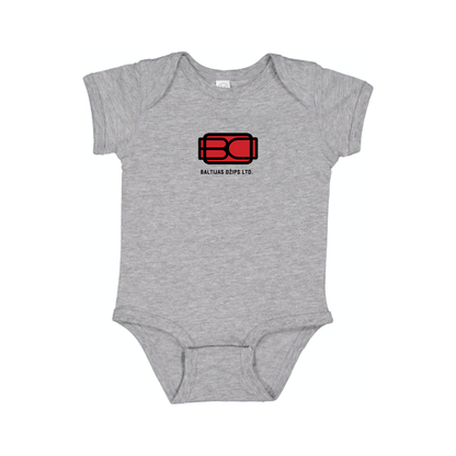 Baltijas Dzips Logo Baby Romper Onesie
