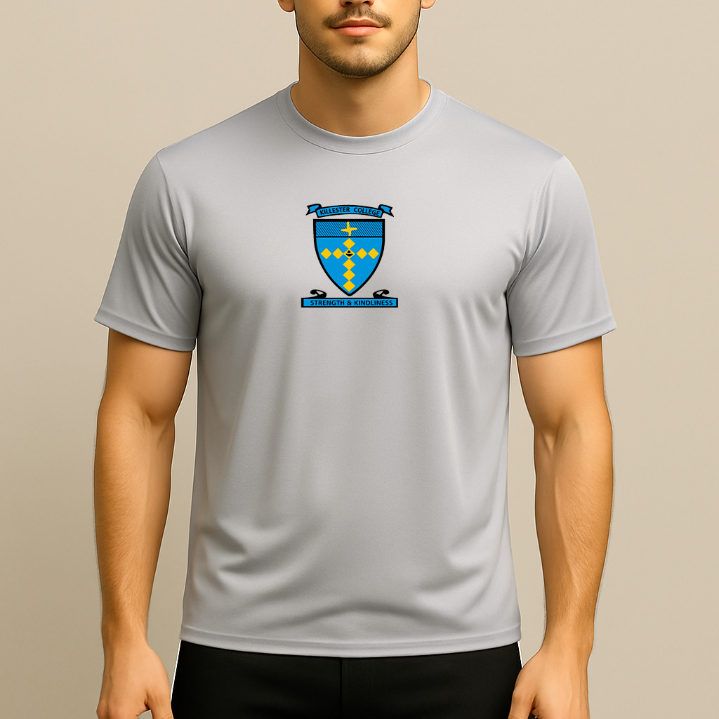 Men's Killester College Logo Polyester T-Shirt
