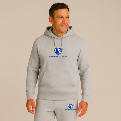 Men's Eastern Illinois Panthers Logo Hoodie Joggers Set