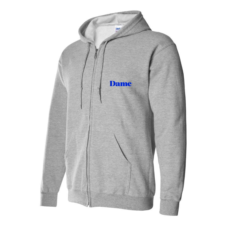 Men's Dame Products Logo Zipper Hoodie