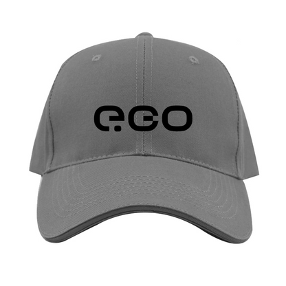 e-GO Logo  Dad Baseball Cap Hat