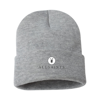AllSaints Logo Beanie Hat