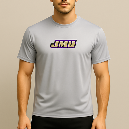 Men's James Madison Dukes Logo Polyester T-Shirt