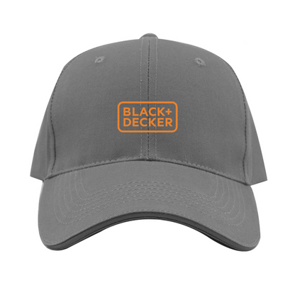 Black Decker Logo  Dad Baseball Cap Hat