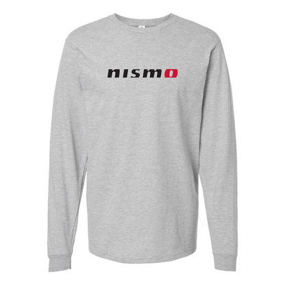 Men's Nismo Logo Cotton Long Sleeve T-Shirt