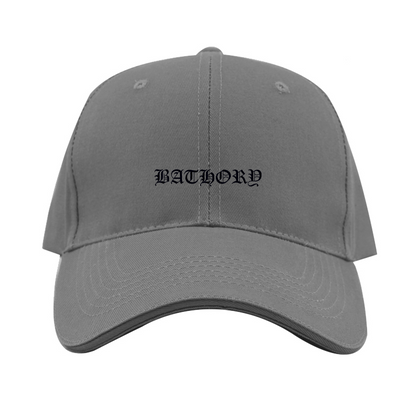 Bathory Logo  Dad Baseball Cap Hat