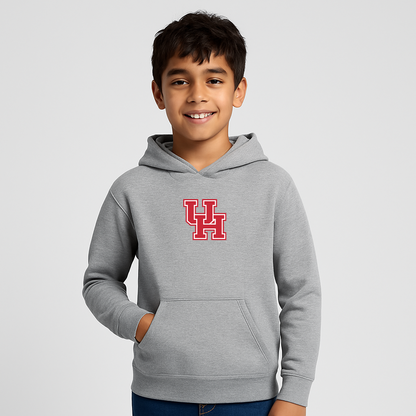 Youth Houston Cougars Logo Pullover Hoodie