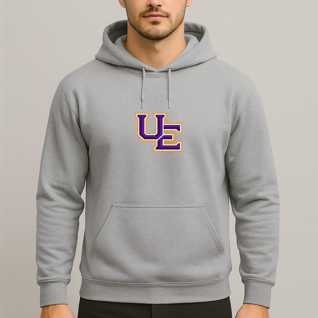 Men's Evansville Purple Aces Logo Pullover Hoodie