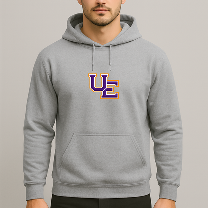 Men's Evansville Purple Aces Logo Pullover Hoodie