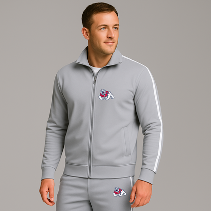 Men's Fresno State Bulldogs Logo Dri-Fit TrackSuit