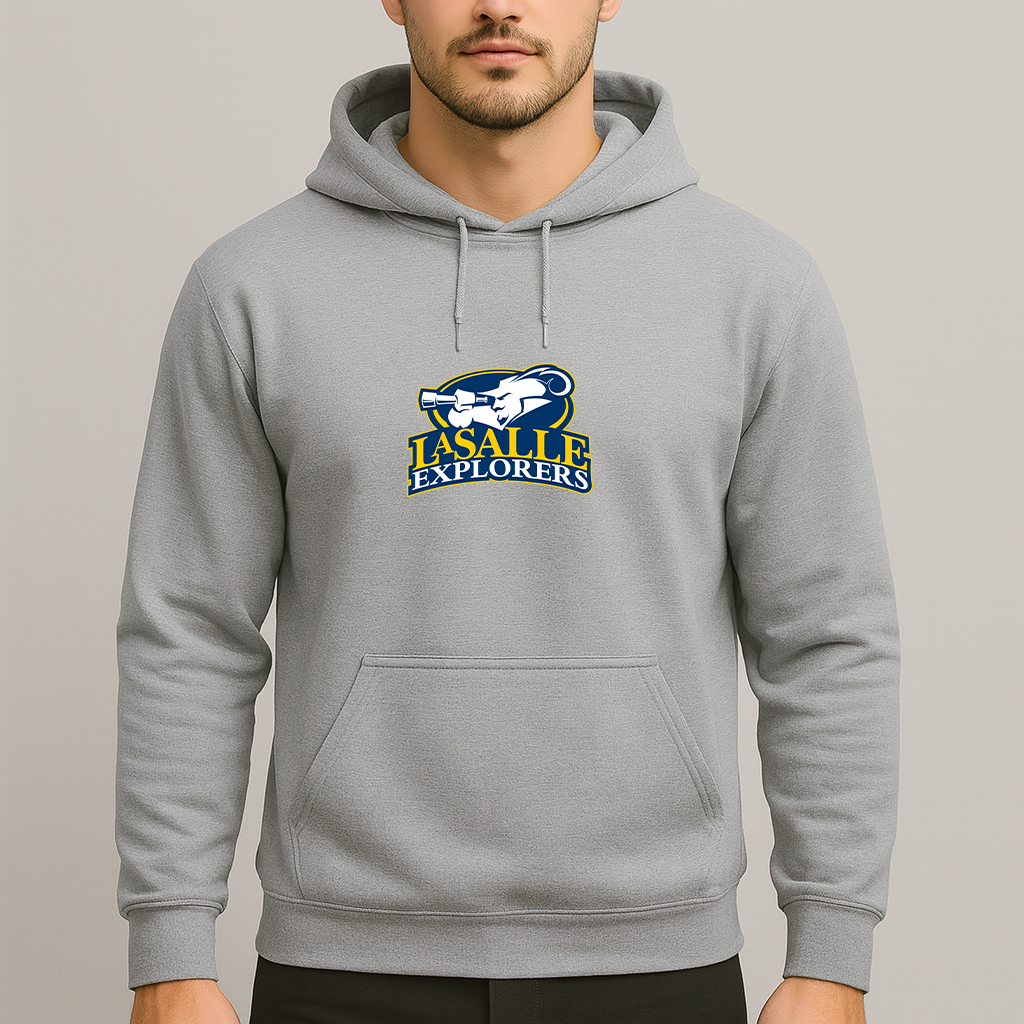 Men's La Salle Explorers Logo Pullover Hoodie