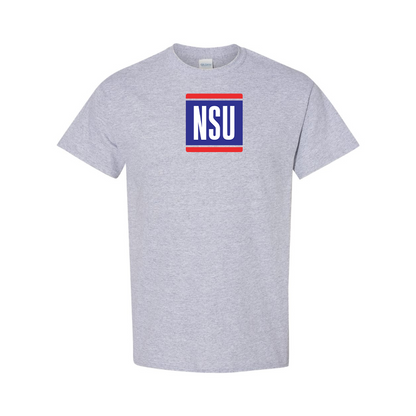 Men's NSU Logo Cotton T-Shirt