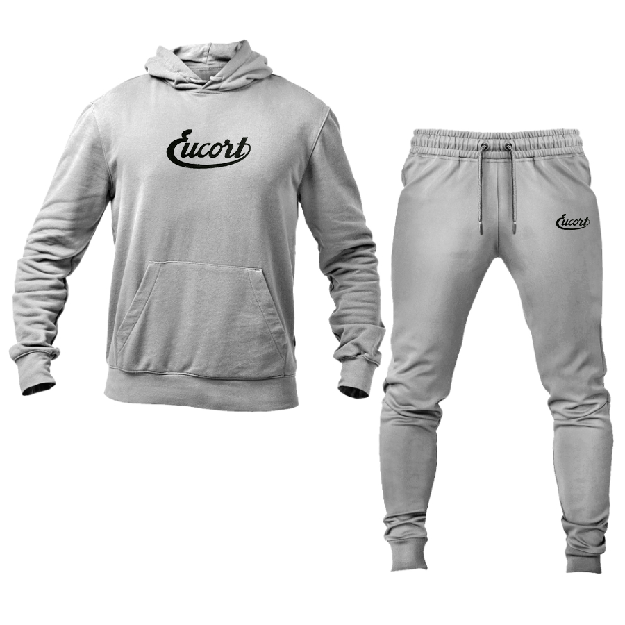 Men's Eucort Logo Hoodie Joggers Set