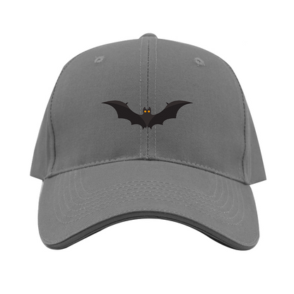 Bat-Emoji Logo  Dad Baseball Cap Hat