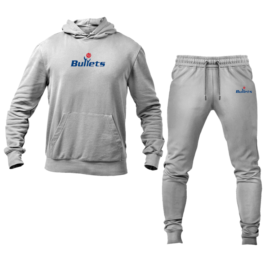 Men's Baltimore Bullets  Logo Hoodie Joggers Set