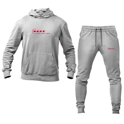 Men's NEFF Logo Hoodie Joggers Set