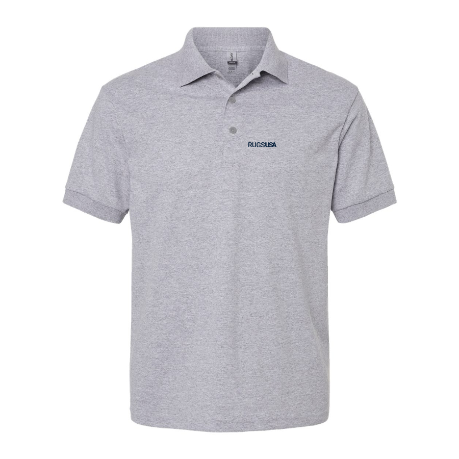 Men's RugsUSA Logo Dry Blend Polo