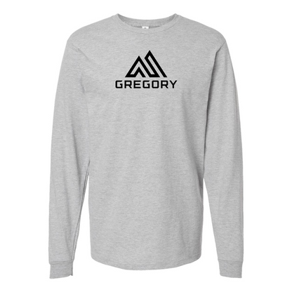 Men's Gregory Logo Cotton Long Sleeve T-Shirt