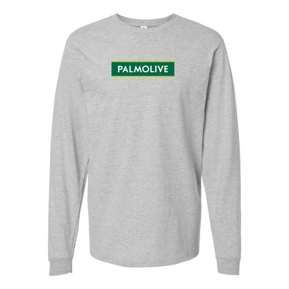 Men's Palmolive Logo Cotton Long Sleeve T-Shirt