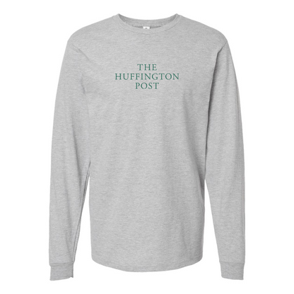 Men's The Huffington Post Logo Cotton Long Sleeve T-Shirt