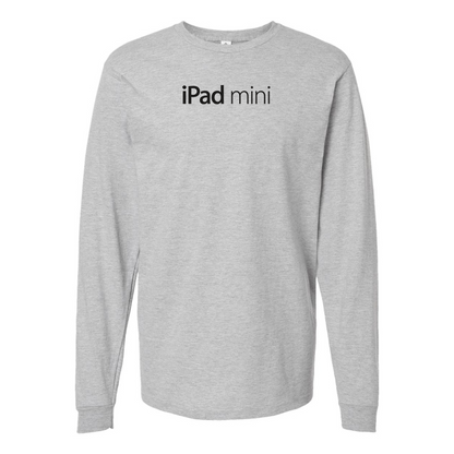 Men's iPad Mini Logo  Cotton Long Sleeve T-Shirt