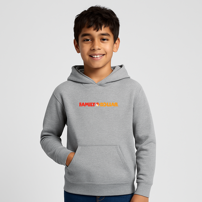 Youth Family Dollar Logo Pullover Hoodie