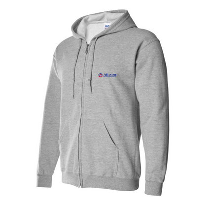 Men's Allison Transmission Logo Zipper Hoodie