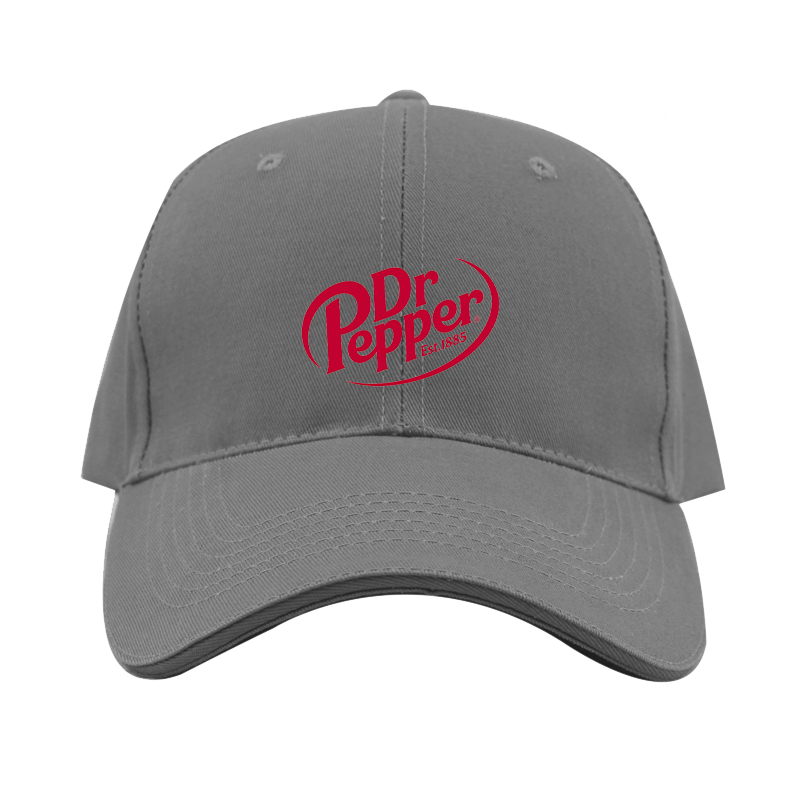 Dr Pepper Logo  Dad Baseball Cap Hat