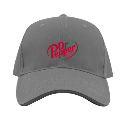 Dr Pepper Logo  Dad Baseball Cap Hat