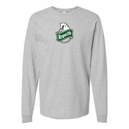 Men's Asquith Logo Cotton Long Sleeve T-Shirt