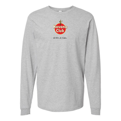 Youth Havana Club Logo Cotton Long Sleeve T-Shirt