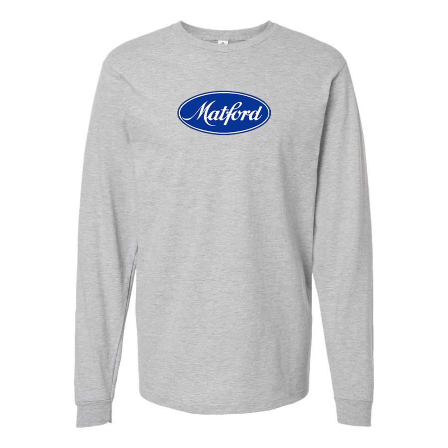 Youth Matford Logo Cotton Long Sleeve T-Shirt