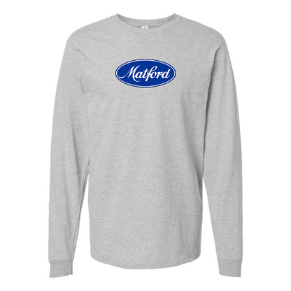 Youth Matford Logo Cotton Long Sleeve T-Shirt